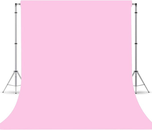 Pink Photography Backdrops for Photoshoot, Photo Booth Video Shooting Photo by TERSUM