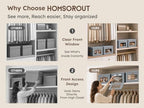 Homsorout Small Closet Storage Bins - Image 5