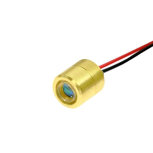 Mini Dot Size Red Laser Module VLM-635-63 LPO-100, Class 1 Eye-Safe, laser dot by Quarton