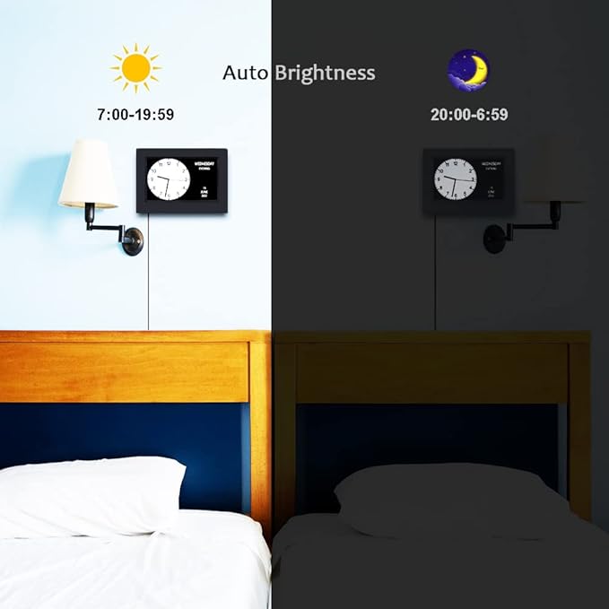 AINFTIME DST Clock with Day and Date - Image 6