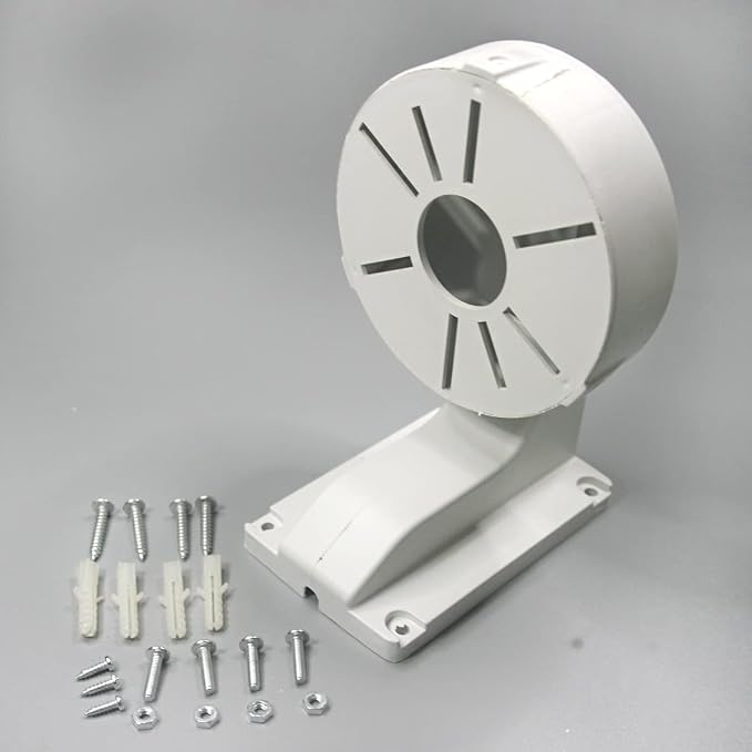 Security Camera Mount Bracket, ABS Indoor Outdoor Wall Mount L-Type Bracket - Image 7