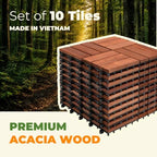 Jurax Interlocking Wood Deck Tiles - Image 5