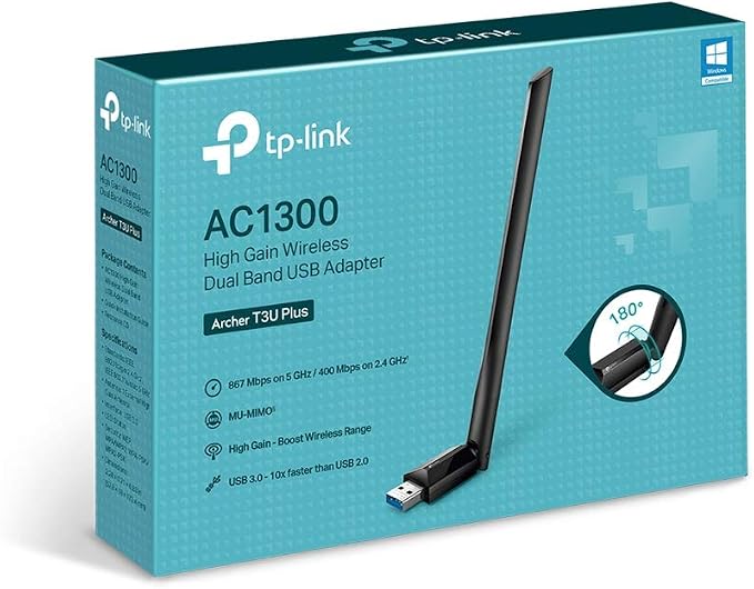 TP-Link USB WiFi Adapter for Desktop PC, AC1300 USB 3.0 Wireless Dual Band - Image 7