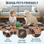 GarveeHome Easy Jute Area Rug 5x7 Washable Rugs - Image 6