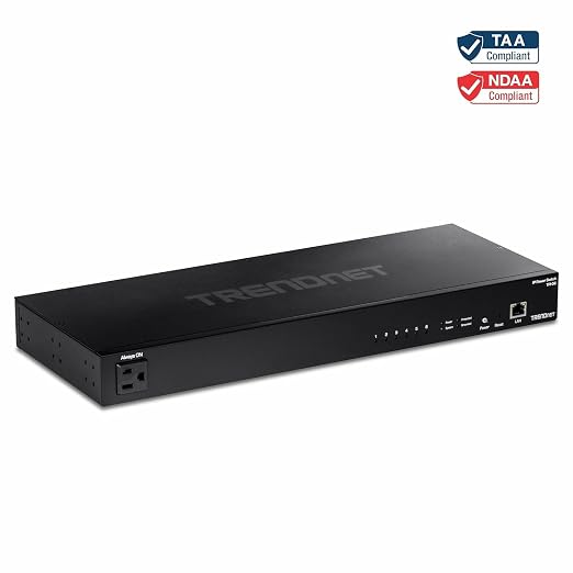 TRENDnet 6-Outlet Managed PDU, Rackmount Power Distribution Unit, UL Certified - Image 13