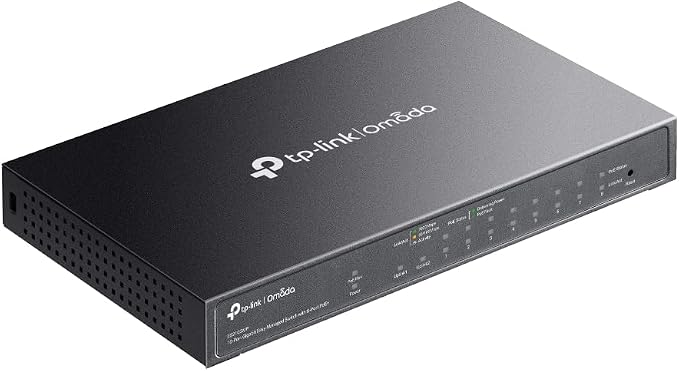 TP-Link Omada 8 Port Gigabit Easy Managed, PoE Switch, 123W Budget, PoE+ - Image 3