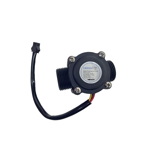 3/4" Water Flow Sensor Food-Grade Switch Hall Effect Flowmeter Fluid Meter - Image 5