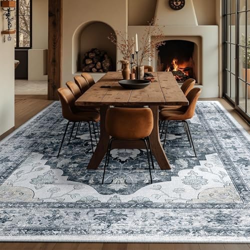 RELEANY Washable Area Rug, Large 10'x12' - Image 4