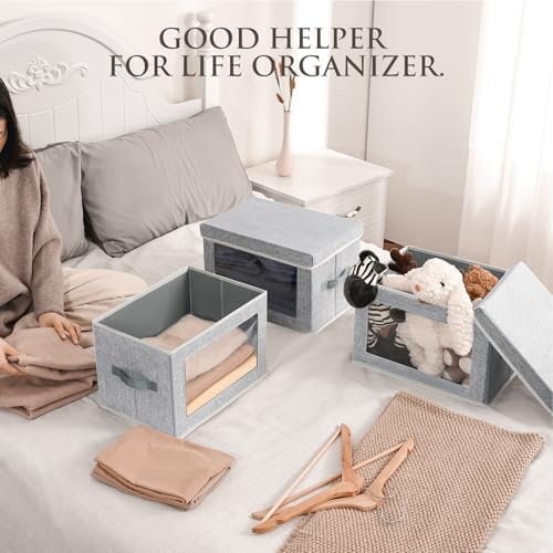 Homsorout Fabric Storage Bins - Image 3