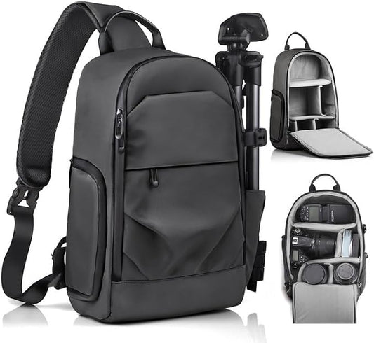 TAAOKA Camera Sling Bag for Photographer– Waterproof Crossbody Camera Bag by TAAOKA