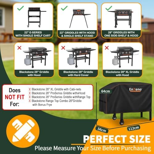Griddle Cover for Blackstone 28" Single Shelf Grill - Image 2