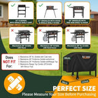 Griddle Cover for Blackstone 28" Single Shelf Grill - Image 2