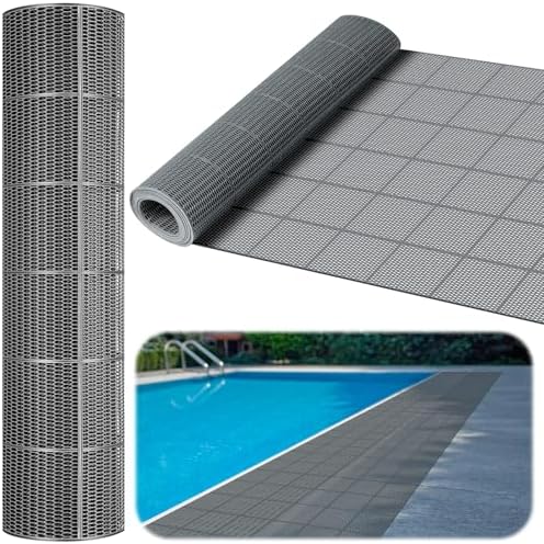 Tondiamo Pool Mats Non Slip Drainage Floor Pool Deck Mats, 3X 50 Ft by Tondiamo