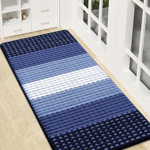 Kitinjoy Indoor Outdoor Door Mat, 47x20 Non-Slip Dirt Trapper Doormats by Kitinjoy