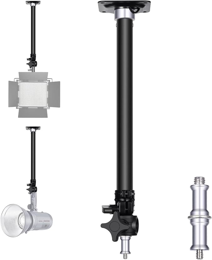 Neewer Wall Mounting Boom Arm 15-23.6 inches/38-60 Centimeters Adjustable Length by Neewer