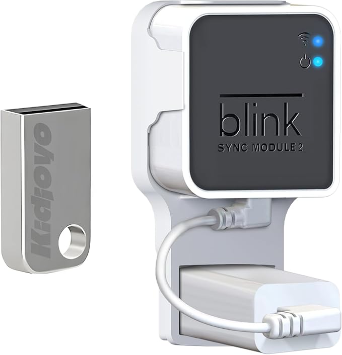 256GB Blink USB Flash Drive & Wall Mount by KIDJOYO