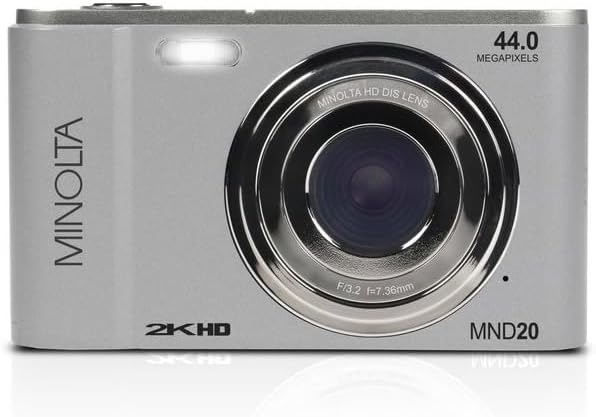 Minolta MND20 44MP Digital Camera – 2.7K Ultra HD Video, 16X Digital Zoom - Image 3