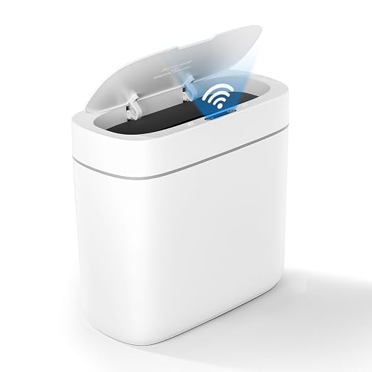 MOPALL Automatic Motion Sensor Bathroom Trash Can by MOPALL