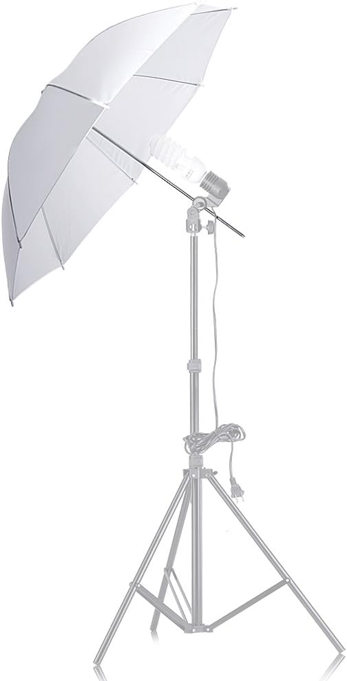 Neewer® Professional 33"/84cm White Translucent Reflector Umbrella - Image 2