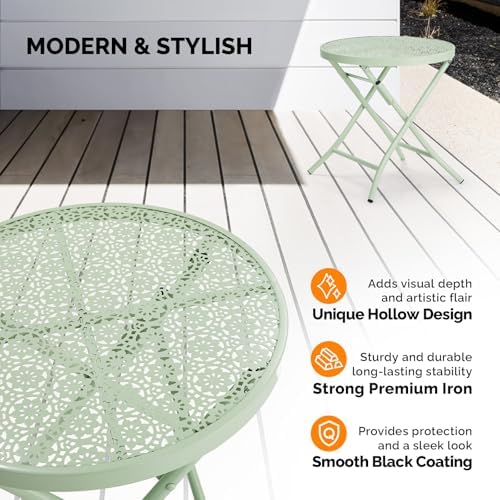 VINGLI Outdoor Folding Side Table - Image 5