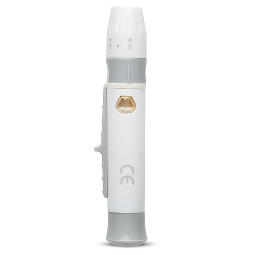 One Step Lancing Device Pen, 5 Depth Settings, Less Pain Design, Blood Sampling by OneStep%C2%AE