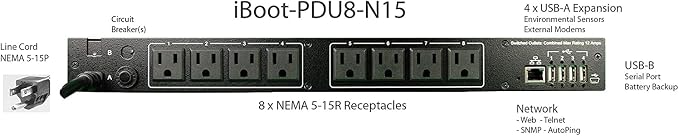 Dataprobe iBoot-PDU8A-N15 - Image 2