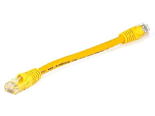 Monoprice 0.5FT 24AWG Cat6 550MHz UTP Ethernet Bare Copper Network Cable by Monoprice