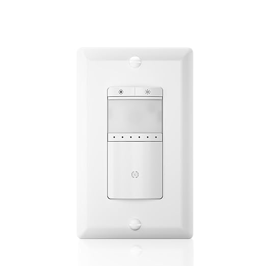 ECOELER Motion Sensor Dimmer Light Switch, in-wall Electronic Dimmer by ECOELER