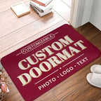 Custom Doormat Personalized Floor Mat by Custom