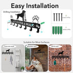Key Holder Wall Mount & Dog Leash Holder - Image 3