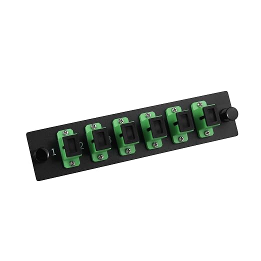 6 Simplex SCAPC Fiber Patch Panel by Duogaliaopticalfiberproduct