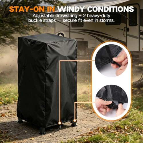 Outdoor Fryers Cover for Grills House DF02B Propane Deep Fryer - Image 5