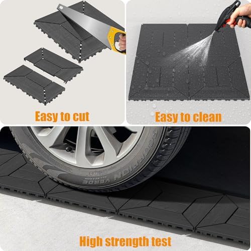 44 Pcs Plastic Interlocking Decking Tiles, Indoor & Outdoor - Image 4