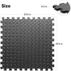 12 Pack 48 sqft Home Gym Mat, Puzzle Exercise Mat, EVA Interlocking Foam Floor - Image 2