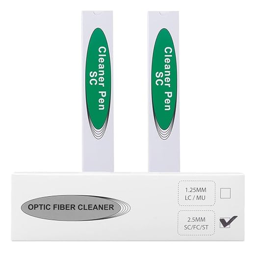 Fiber Optic Connector Cleaning Pen, SC/APC and FC/APC, 800+ Clean Times by NewMainOne