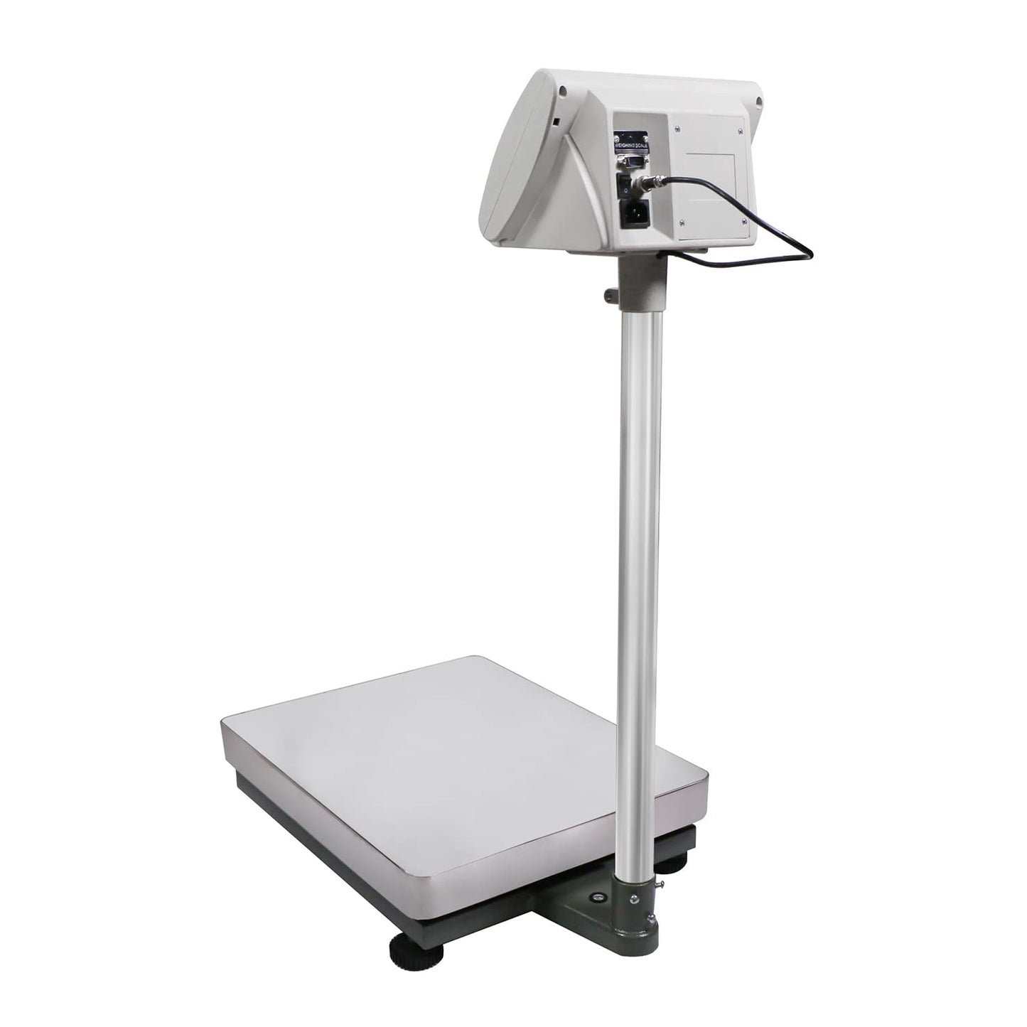 U.S. Solid Bench Scale - Stainless Steel Postal Package Shipping Scale Digital Bench Platform Balance with 16 inch x 20 inch Platform, Lb/Kg Switchable, 680 lb x 0.02 lb