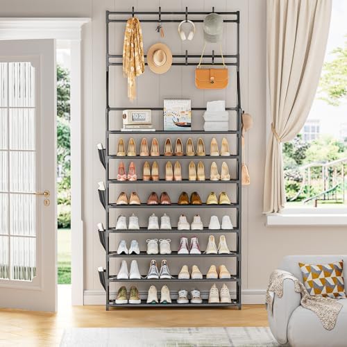 OYREL Shoe Rack 8 Tier Large Shoe Organizer Storage 32-40 Pairs - Image 2