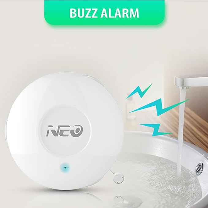 NEO Z-Wave Plus 700s Water Leak Sensor, Smart Water Detector - Image 4