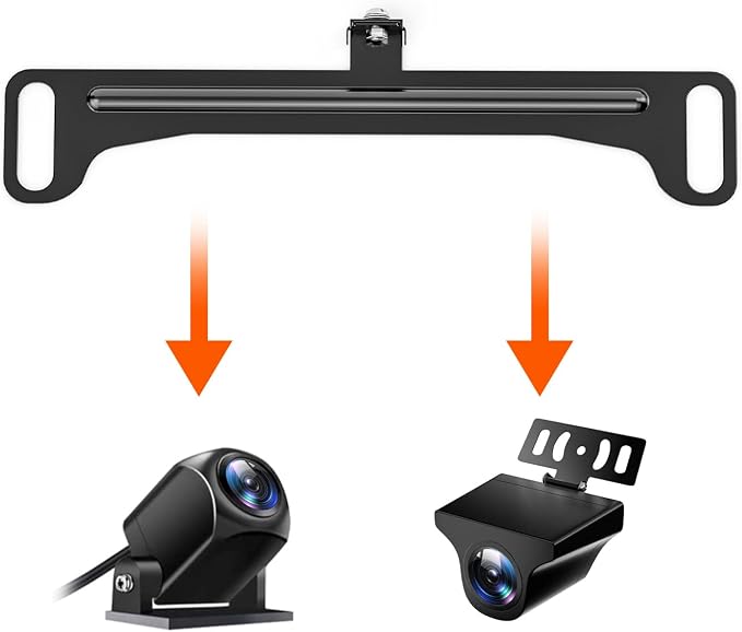 WOLFBOX Reverse Rear Camera License Plate Bracket, Installation Holder - Image 2