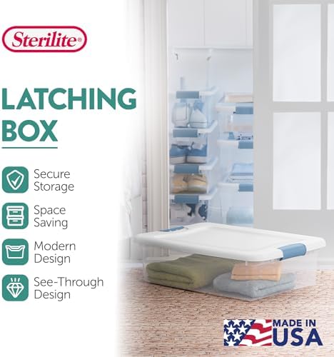 Sterilite Latching Box with Lids - Image 3