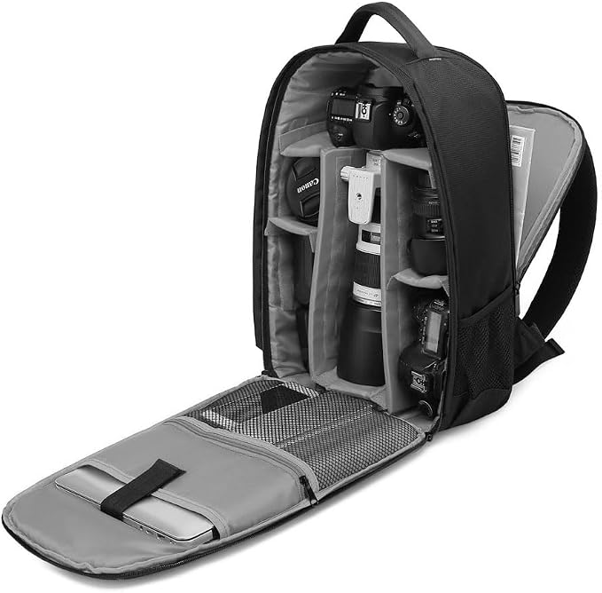 Waterproof SLR/DSLR Camera Backpack Shoulder Bag Travel Case - Image 2