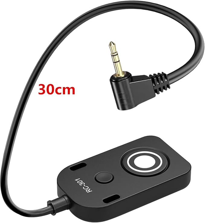 RC301-2.5mm 11.8in RS-60E3 Remote Switch Shutter Release Cord - Image 2