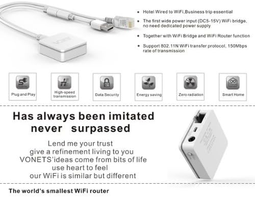 300Mbps MINI Wifi Router + wireless Bridge + Repeater/signal booster/ extender - Image 8
