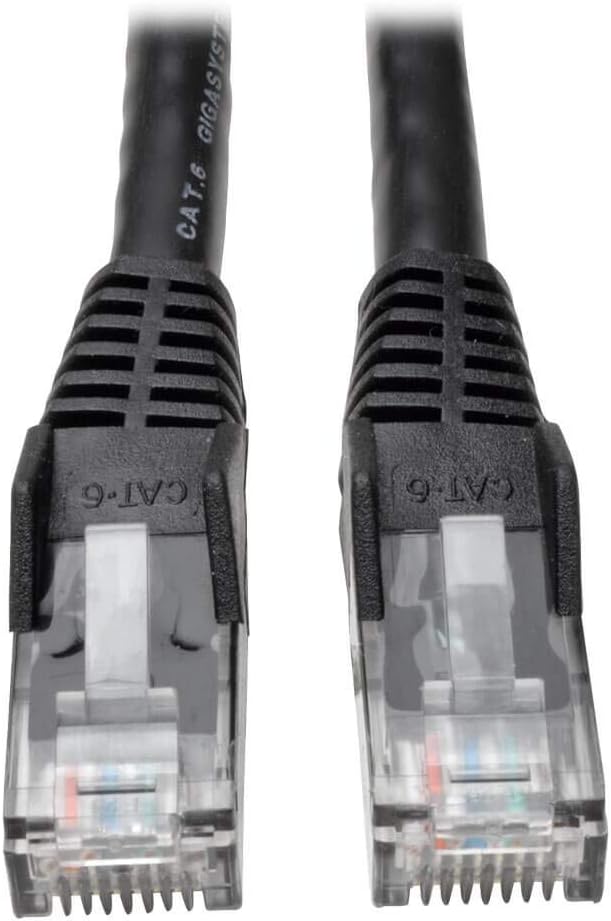 Tripp Lite Cat6 Gigabit Snagless Molded UTP Patch Ethernet Cable, RJ45 by TrippLite