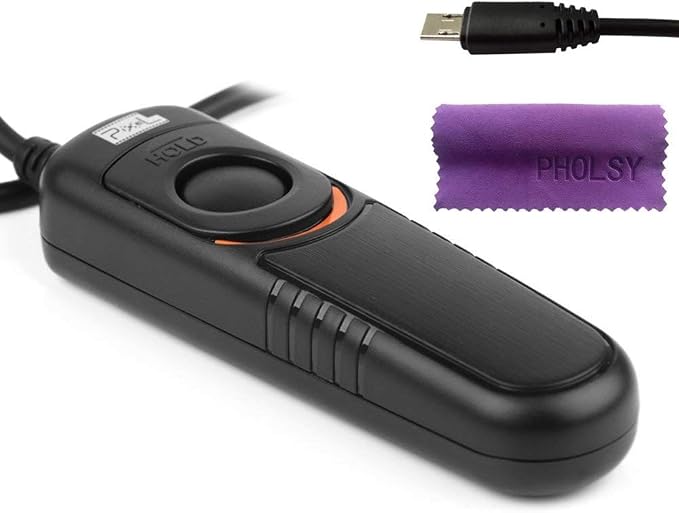 Pixel Wired Shutter Remote Control S2 Remote Shutter Release Cable by Pixel