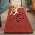 Smiry Dog Door Mat for Muddy Paws, Absorbent Non Slip Dirt Trapper by Smiry