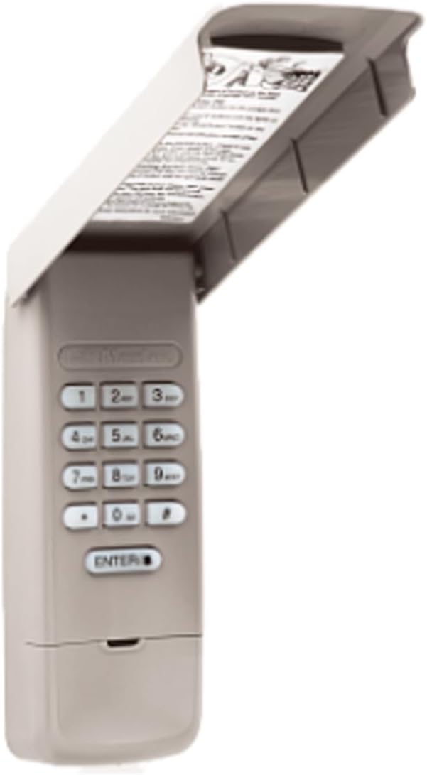 LiftMaster 878MAX Wireless Keyless Entry Keypad – Universal Garage Door & Gate by L.A+Ornamental