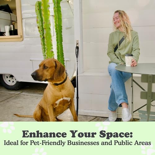 Canine Hitch- Secure Dog Leash Parking Wall Slim Hook - Image 2