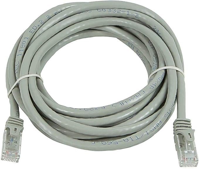 Monoprice Cat5e 14ft Gray Patch Cable UTP 24AWG 350MHz Pure Bare Copper - Image 2