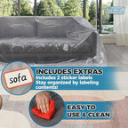 Plastic Furniture Covers for Moving - Image 5